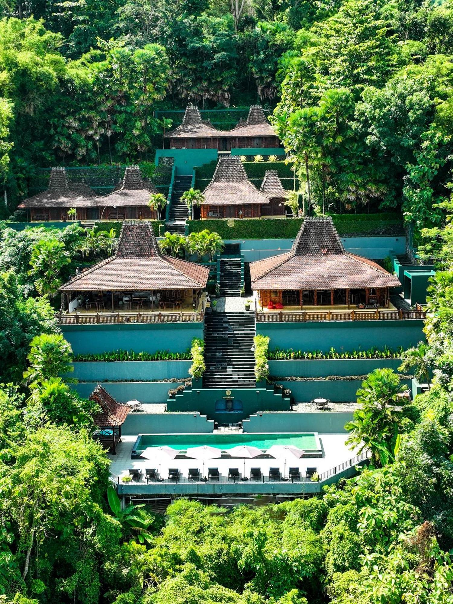 Villa Borobudur Resort Magelang Kültér fotó